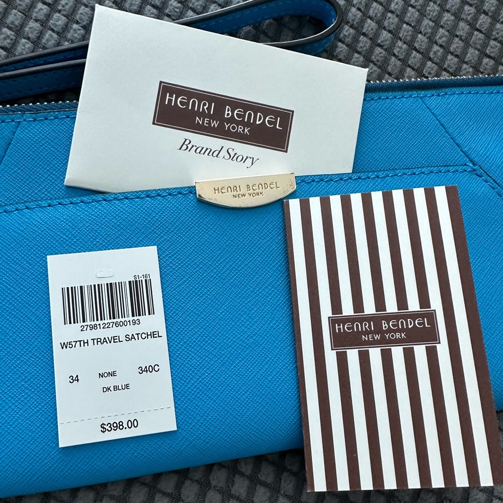 Henri Bendel W57th travel satchel excellent condition